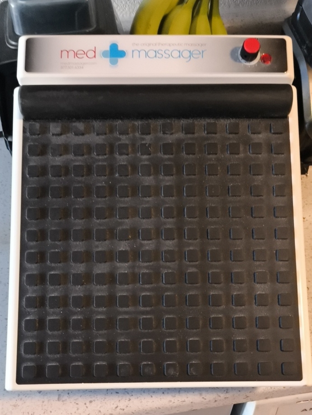 Med Massager Vibrating Foot & Calf Massager - Black/White